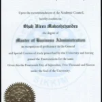 icfai-Sample-Certificate